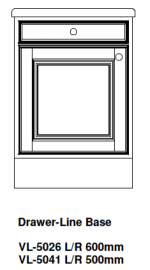HANDMADE KITCHEN DRAW BASE UNIT